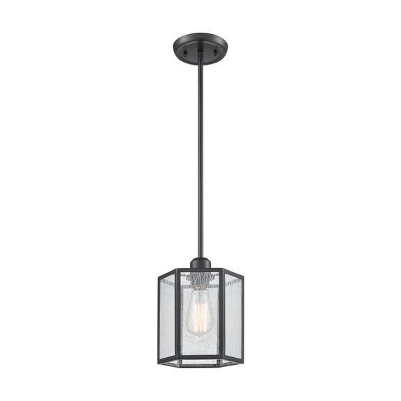 Elk Home 6-Inch Wide Spencer Pendant, Modern, Oil Rubbed Bronze