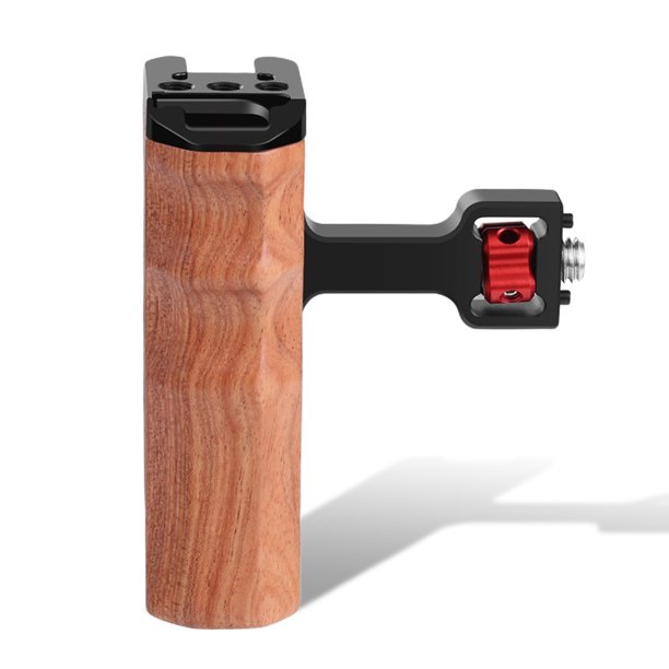 PULUZ CÁMARA ERGONÓMICA MANGO LADO LADO FLOSH LIGHT MICRÓFONO FRÍO ZAPA DE CAMPAREJA AJUSTABLE DE LOS ACCESORIOS FOTARIOS DE FOTUSTROS 3/8 TORNILLO NEGRO Yuarrent EL005623-03B