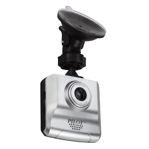(Open Box) Pilot Automotive Wi-Fi 1080p Dash Cam With 8GB SD Card