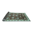 thumbnail image 2 of Ahgly Company Indoor Rectangle Oriental Light Blue Traditional Area Rugs, 2' x 3', 2 of 4