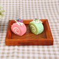 thumbnail image 3 of Wooden Serving Tray Plate for Tea Set Fruits Candies Food Home Decoration (14*12*2cm), 3 of 5