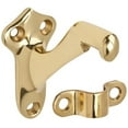 thumbnail image 2 of Ives Commercial 59A3 Aluminum Hand Rail Bracket, Polished Brass, 2 of 2