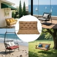thumbnail image 3 of Outdoor Sunproof Cushion Chair Pad for Patio Garden Durable Polyester Fabric Soft Comfortable Easy Clean Bench Swing Use, 3 of 5