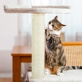 thumbnail image 4 of Cat Scratching Post Replacement, 4 Pack 15.7in Sisal Pole Cat Tree Replacement Post with Screws, Scratcher for Indoor Kitten Tree Tower Spare Repair & Rebuild, Christmas Cat Gift, 4 of 6
