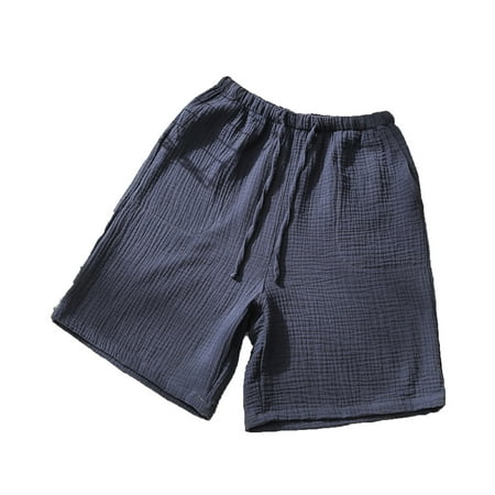 

AnuirheiH Men s Lingerie Casual Solid Color Spring And Summer Comfortable Pajama Shorts Sale Clearance