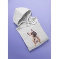 thumbnail image 3 of French Bulldog Male Puppy Hoodie Women -Image by Shutterstock, Female 3X-Large, 3 of 4