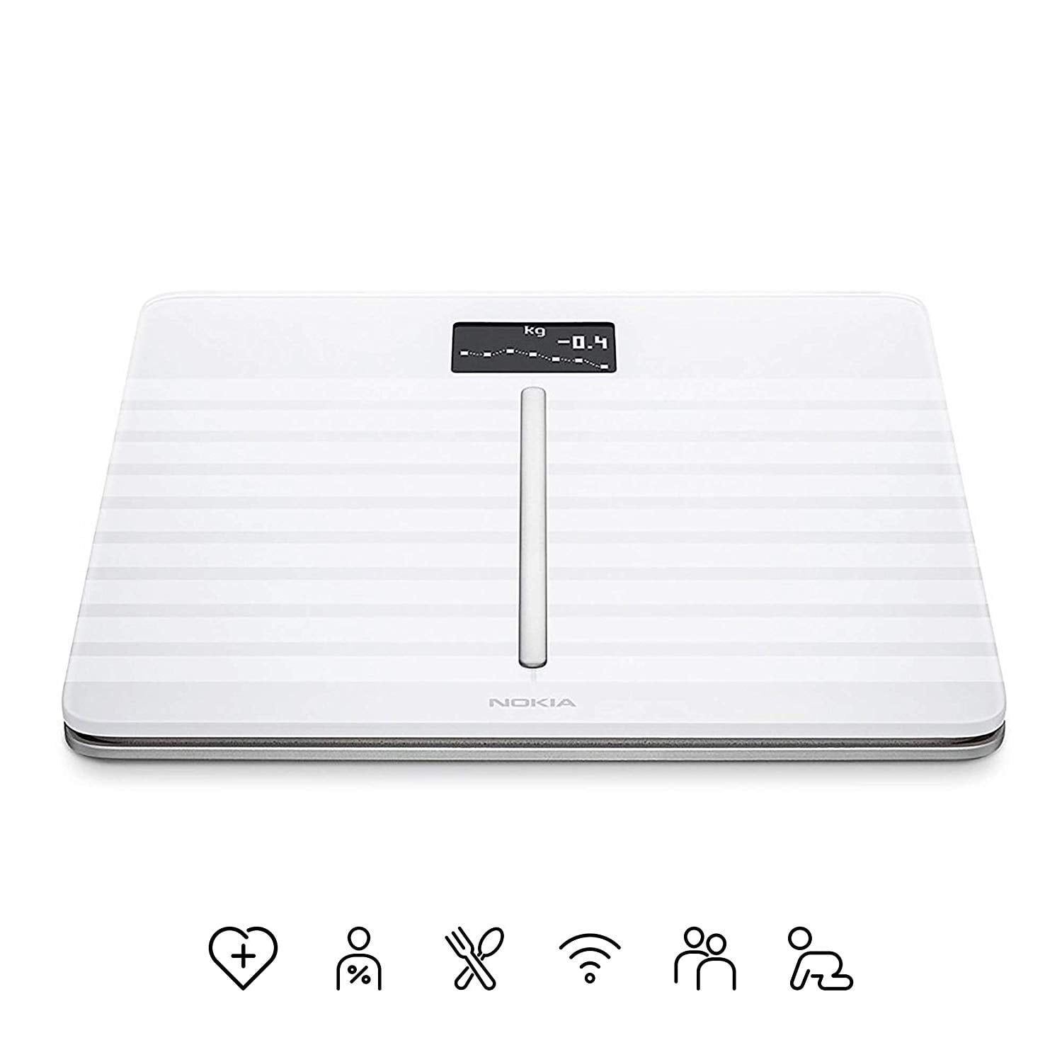 Withings Body Cardio – Premium Wi-Fi Body Composition Smart Scale, Tracks  Heart