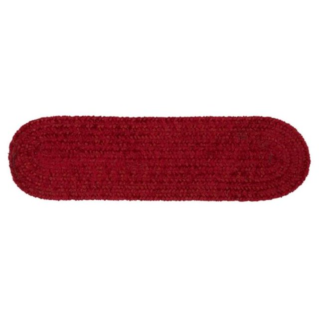 Colonial Mills S703A008X028X Spring Meadow - Sangria Stair Tread - single Rug