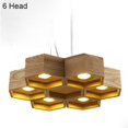 thumbnail image 3 of Lámpara colgante de madera para sala de estar, dormitorio, lámpara geométrica, nido de abeja, comedor, vestíbulo, adorno para el hogar, luz colgante, 3 of 5