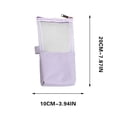 thumbnail image 2 of Ovzne Transparent Mesh Stationery Pencil Case On Clearance, 2 of 5