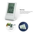 thumbnail image 5 of Mini Digital Thermometer Indoor Hygrometer Room ℃/℉ Temperature Humidity Monitor Meter Gauge Alarm Clock Thermo-Hygrometer with Max Min Value Display, 5 of 6
