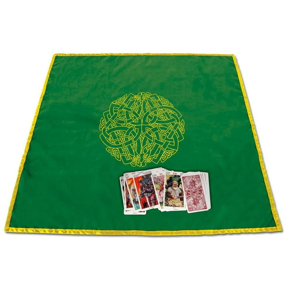 Celtic Labyrinth Velvet Tarot Cloth (Other)