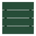 thumbnail image 4 of WestinTrends Malibu 3-Pieces Adirondack Chairs Set with Side Table, All Weather Outdoor Seating Plastic Patio Lawn Chair Folding for Outside Porch Deck Backyard, Dark Green, 4 of 15
