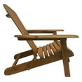 thumbnail image 4 of Leigh Country TX 36600 Folding Adult Outdoor Adirondack Chair -Natural, 4 of 6