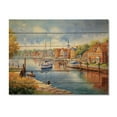 thumbnail image 3 of Designart "Maryland Bay Canal Scenery Waterfront Views" Maryland Print on Natural Pine Wood, 3 of 5