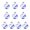 Style 2, variant on ZPAQI Fashion 10x Transparent Christmas Ball Hanging Tree Pendant Decor Best for Wish