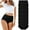 Black, variant on 7 Pack High Waist Underwear for Women Ladies Cotton Underwear Full Coverage High Waist Panties for Women ,Size S-2XL