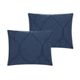 thumbnail image 5 of Grace Living Tylen 3pc Full/Queen Comforter Set, Navy, 5 of 6