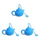 thumbnail image 5 of Bearachild Infusor de té Forma de tetera Silicona Fácil de limpiar Filtro de hojas Colador de café resistente al calor Oficinas Regalo Regalo Type1 NO1, 5 of 6