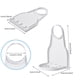 thumbnail image 2 of Soporte para vasos de detergente para ropa, colector de goteo de detergente, cuarto de lavado ordenado, no más fugas para el cuarto de lavado [paquete de 2] JAMW Sencillez, 2 of 5
