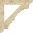 thumbnail image 3 of Ekena Millwork 6"W x 48"D x 48"H Balboa Slat Rough Sawn Bracket, Douglas Fir, 3 of 4