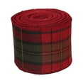 thumbnail image 2 of Christmas Ribbon Portable Party Decoration Classic Plaid House Decorations Exquisite Decorative Accessories for Celebration 7 Width 6cm, 2 of 6