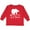 Red, variant on Inktastic Lil Bear Boys Cute Baby Boys Long Sleeve Toddler T-Shirt