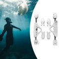 thumbnail image 1 of Colaxi 2x Scuba Diving Fin Straps Diving Parts Equipment Accessories Fins Accessory M M, 1 of 8