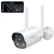 VICTURE GNCC Wifi Outdoor Surveillance Cameras 2K ,PIR Motion Detection,Two-Way Audio, IP66 Waterproof & Night Vision