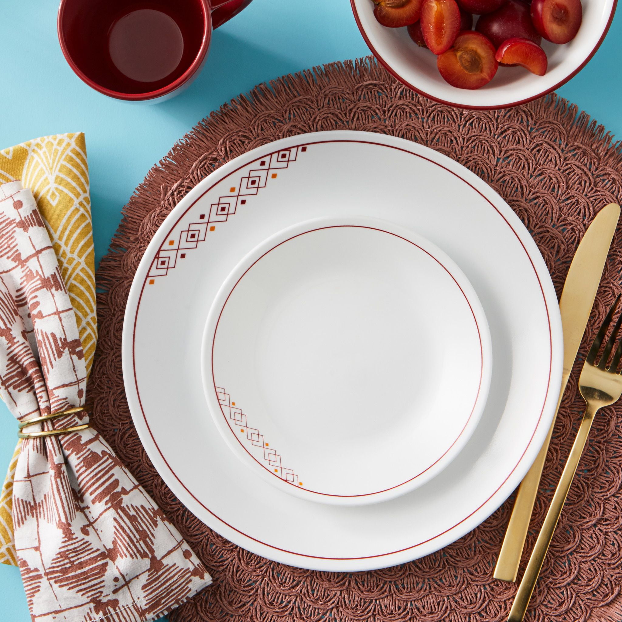 Corelle 16pc Set Fusion Chili