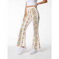 thumbnail image 2 of Girls Flare Pants, AI Digital Print Bell Bottoms,All-Season Sizes 3-13Y, 2 of 6