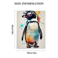 thumbnail image 2 of ONETECH Penguin , Art Home Wall Decor 12x16 in, 2 of 5