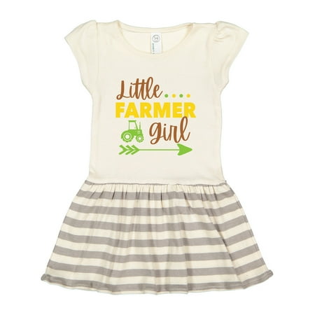 

Inktastic Little Farmer Girl Gift Toddler Girl Dress
