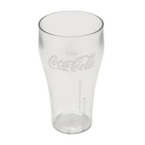 Winco 7720-CCL 20 oz Coke Pebble Bell Tumbler - Clear