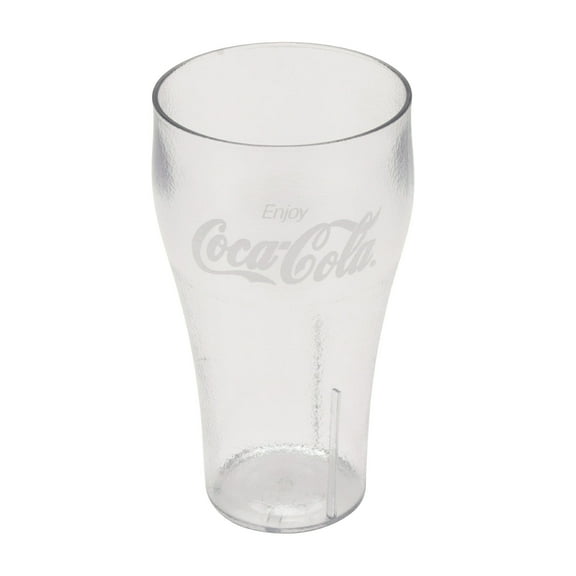 Winco 7720-CCL 20 oz Coke Pebble Bell Tumbler - Clear