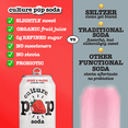 thumbnail image 5 of (12 pack) Culture Pop Soda Strawberry Rhubarb, Probiotic Soda, 12 fl oz, 5 of 16
