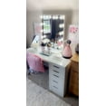 thumbnail image 6 of Impressions Vanity Hollywood Glow XL 2.0 Lighted Vanity Mirror with Detachable Base (Rose Gold), 6 of 15