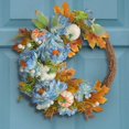 thumbnail image 1 of Corona de peonías, simulación de flores, decoración del hogar, ambiente de patio al aire libre, corona decorativa, decoraciones, 1 of 5