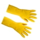 thumbnail image 2 of 1 par de guantes de limpieza de goma reutilizables para cocina, guantes de látex protectores para lavavajillas, impermeables para el hogar (color al azar), 2 of 5