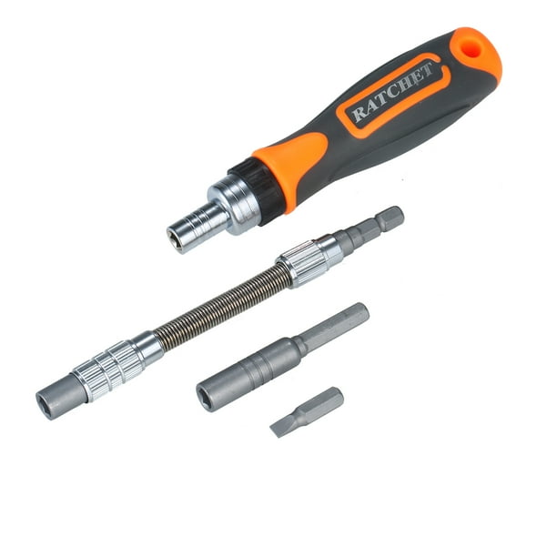 38pc Ratchet Screwdriver Bit Set Magnetic Screwdrivers Kit