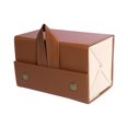thumbnail image 4 of Estuche para gafas de sol para hombre y mujer, plegable, multifuncional, de PU 4 ranuras, 4 of 9