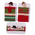 thumbnail image 1 of Cubiertas de la manija del refrigerador Adornos navideños para electrodomésticos de cocina Manija de la puerta del horno Adornos de decoración navideña Muñeco de nieve Namotu CPB-CJZ528, 1 of 5