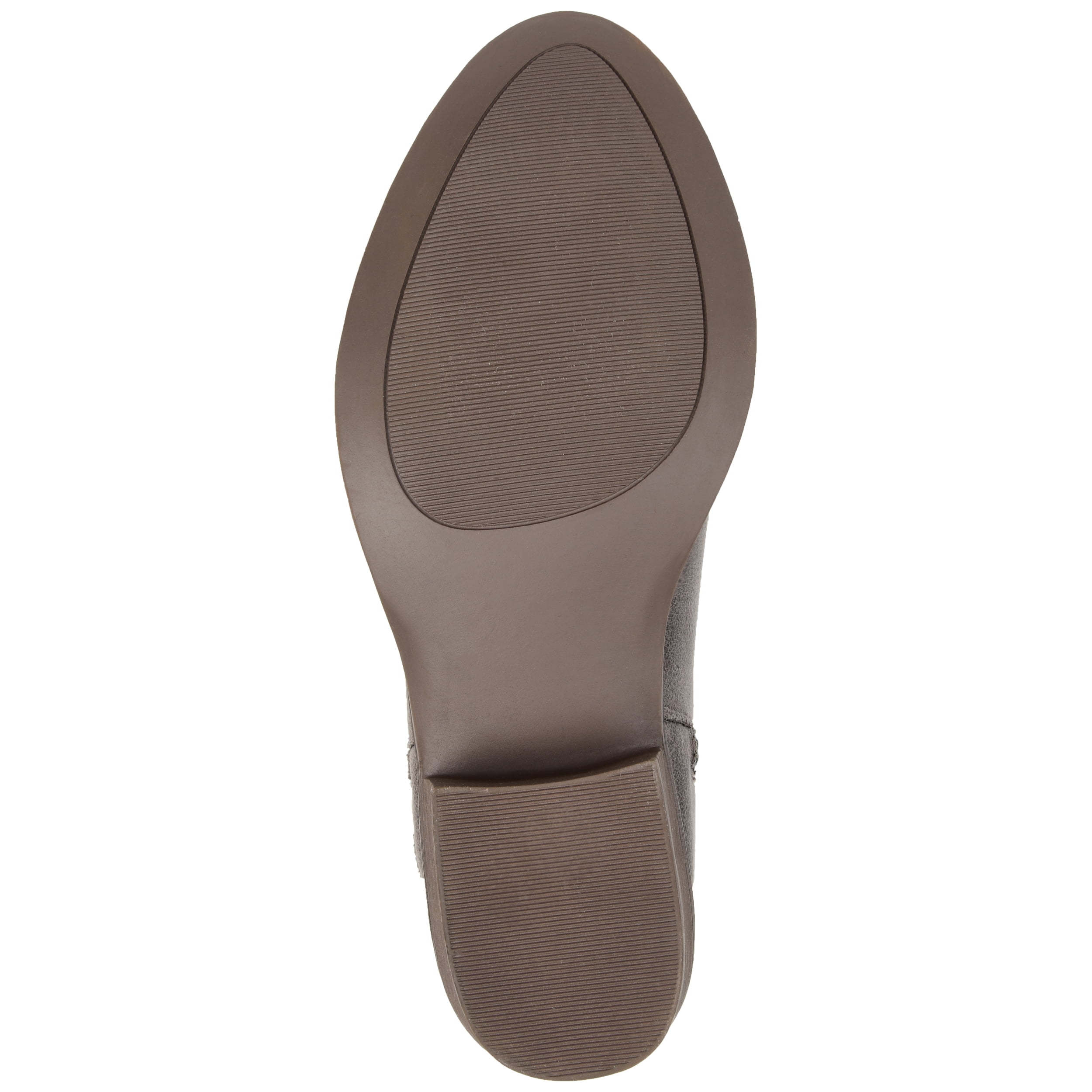 Journee Womens Jayda Inside Zip Stacked Heel Booties