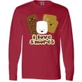 thumbnail image 3 of Inktastic I Love S'Mores Long Sleeve T-Shirt, 3 of 5
