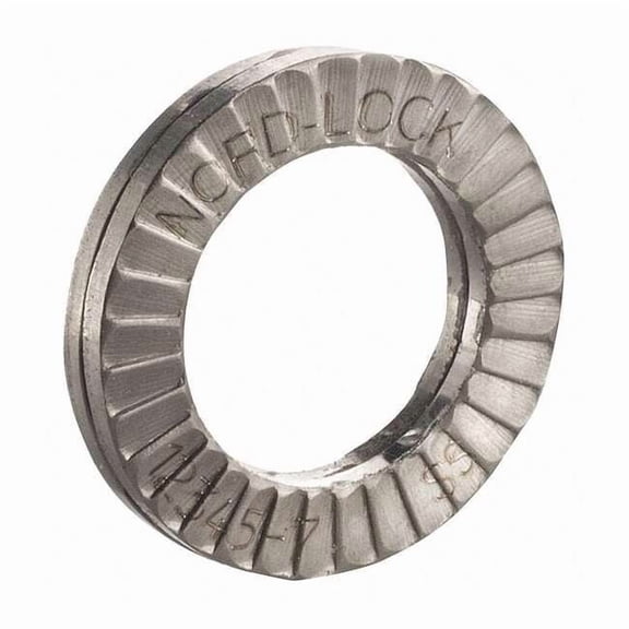 Nord-Lock Wedge Lock Washer, 3/8 in, PK200 1091