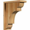 thumbnail image 1 of Ekena Millwork COR06X14X18NEB01RWR New Brighton Corbel w/Backplate, 14"D x 18"H, 4"W Douglas Fir (Rough Sawn), 1 of 4