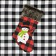 thumbnail image 1 of Bolsa de regalo de calcetín de Feliz Navidad, muñeco de nieve no tejido de gran capacidad, alce, Santa Claus, decoraciones para el hogar, 2023, 1 of 4