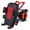 Red, variant on Phone Stand for Car with Automatic Lock, 360° Rotating Abs/Rubber Mount for Bicycle, Motorcycle & Vehicle Navigation on Rearview Mirror