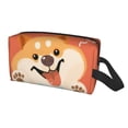 thumbnail image 2 of XMXT Large Capacity Makeup Pouch Bag, Cute Dog Patterns Make Up Storage Bag Cosmetic Travel Toiletry Bags for Women Men, One Size, 2 of 9