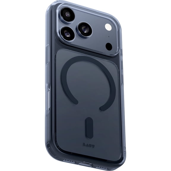 LAUT Crystal Fluro for iPhone 17 Pro - Clear Midnight